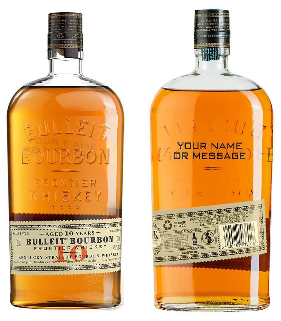 Signature - Bourbon PERSONALISED BULLEIT BOURBON 10 Y.O. BULLEIT