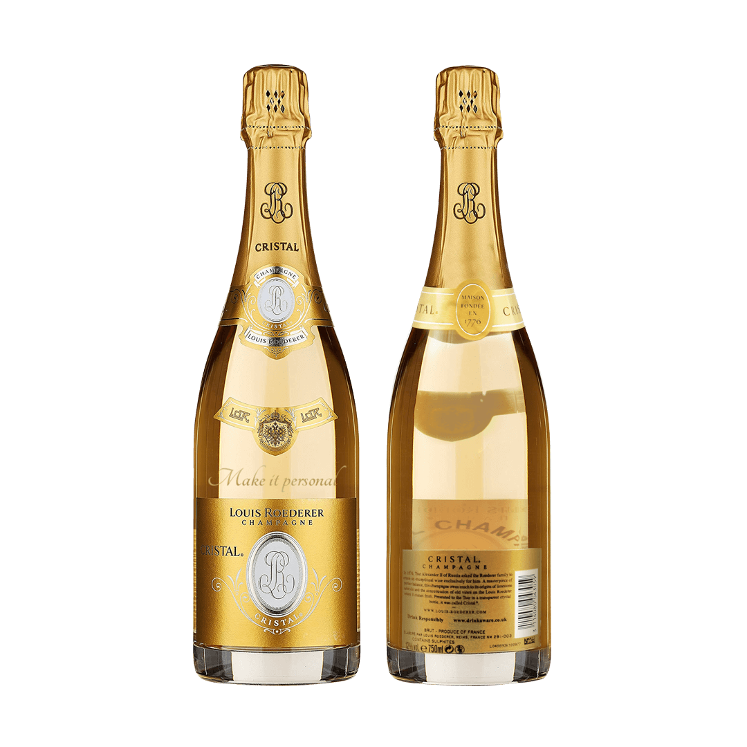 Signature - Champagne Personalised Cristal Champagne INKD