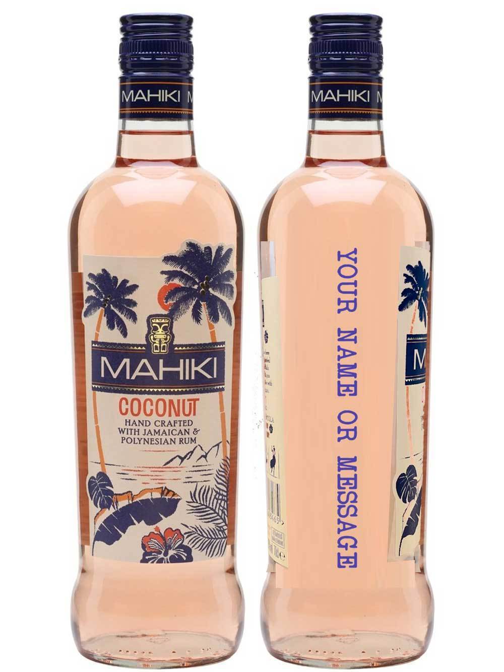 PERSONALISED MAHIKI COCONUT RUM