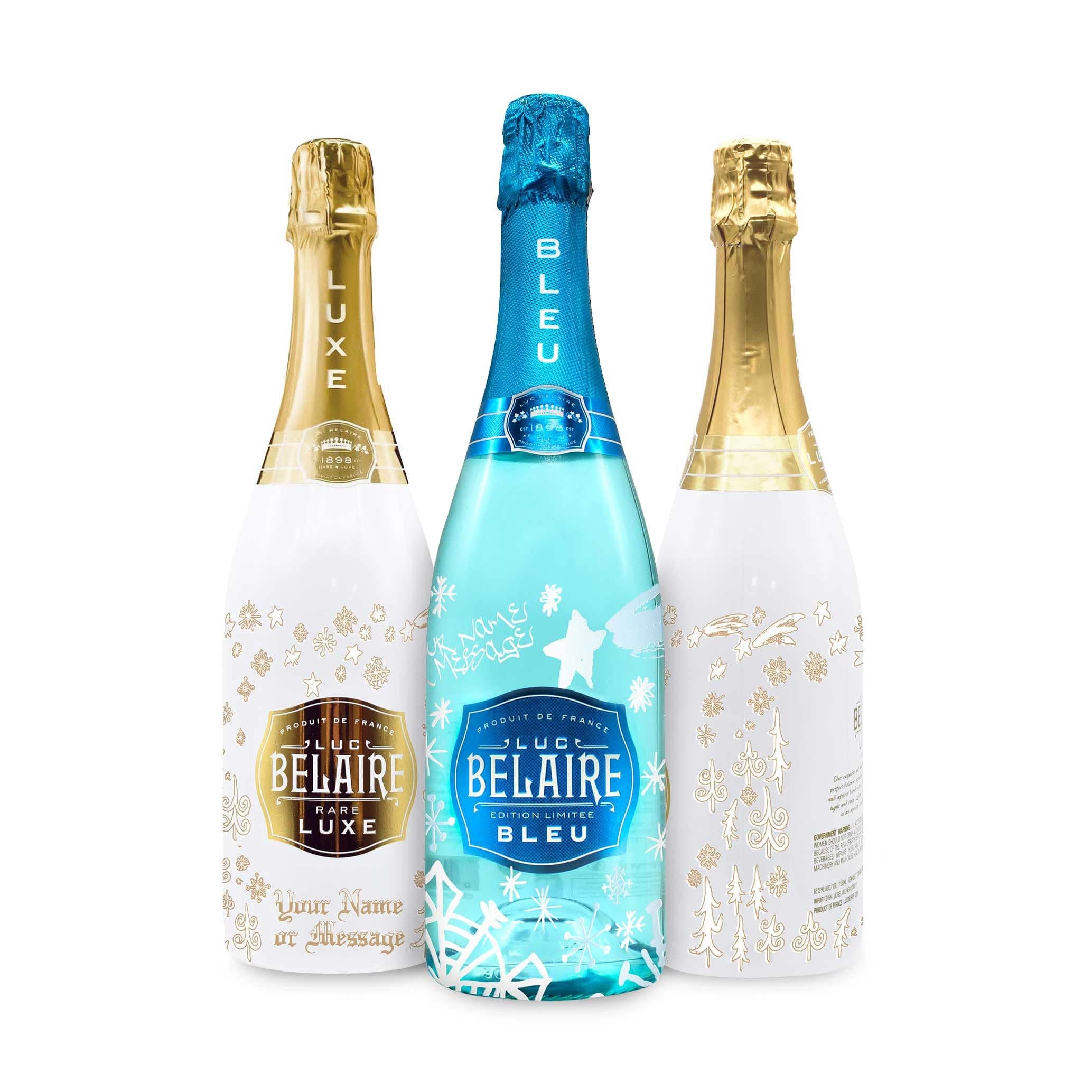 Signature - Sparkling Personalised Luc Belaire Sparkling Wine - Winter Collection LUC BELAIRE