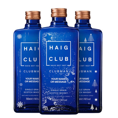 Signature - Whisky Haig Club Clubman Christmas bottle HAIG CLUB