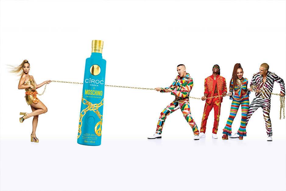 INKD & CÎROC x Moschino
