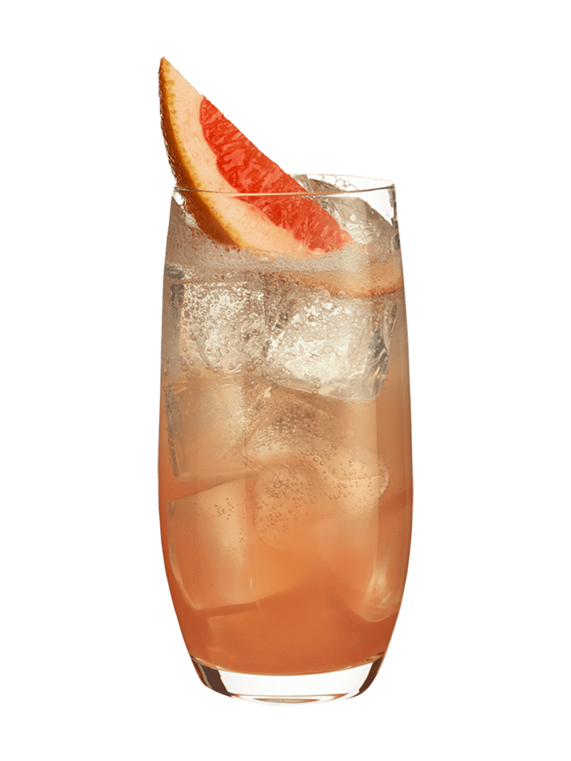 Pink Grapefruit Tom Collins Cocktail Recipe — INKD