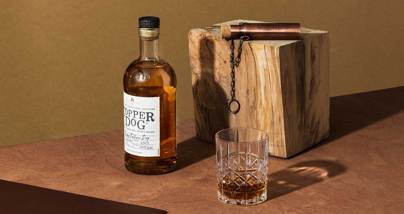 CELEBRATE WITH COPPER DOG WHISKY