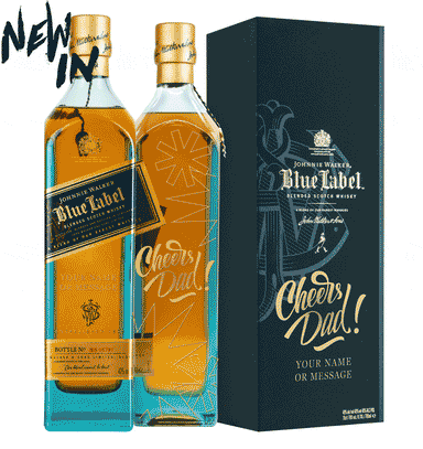 Collection - Fathers Day Personalised Johnnie Walker Blue Label Father's Day JOHNNIE WALKER