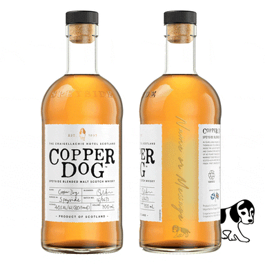Copper Dog Personalised whisky Copper Dog Hugo Guinness Collection COPPER DOG