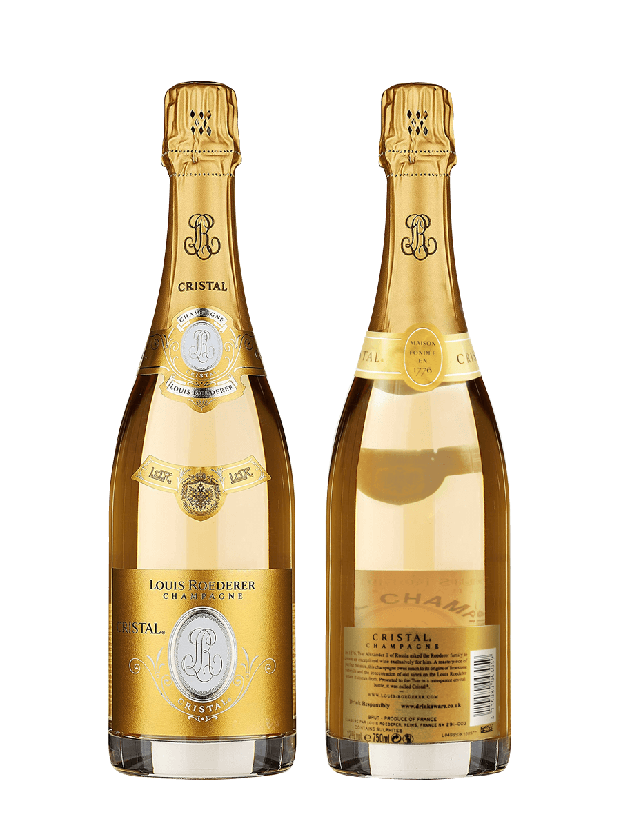 Signature - Champagne Clean Personalised Cristal Champagne INKD