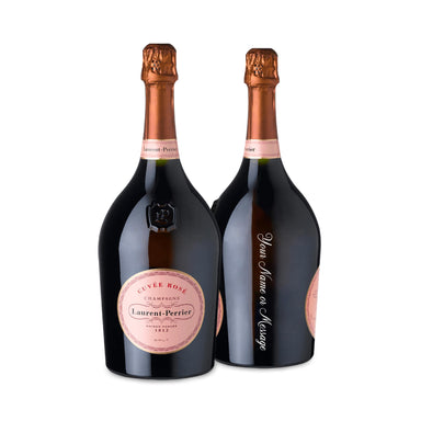Signature - Champagne Personalised Laurent Perrier Cuvée Rosé INKD