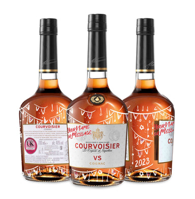 Signature - Cognac Coronation 23 - PERSONALISED COURVOISIER VS COGNAC BOTTLE COURVOISIER