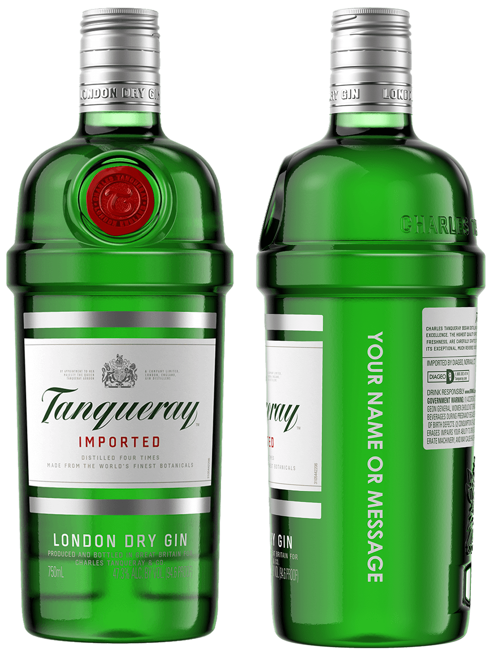 Signature - Gin Personalised Tanqueray London Dry Gin TANQUERAY