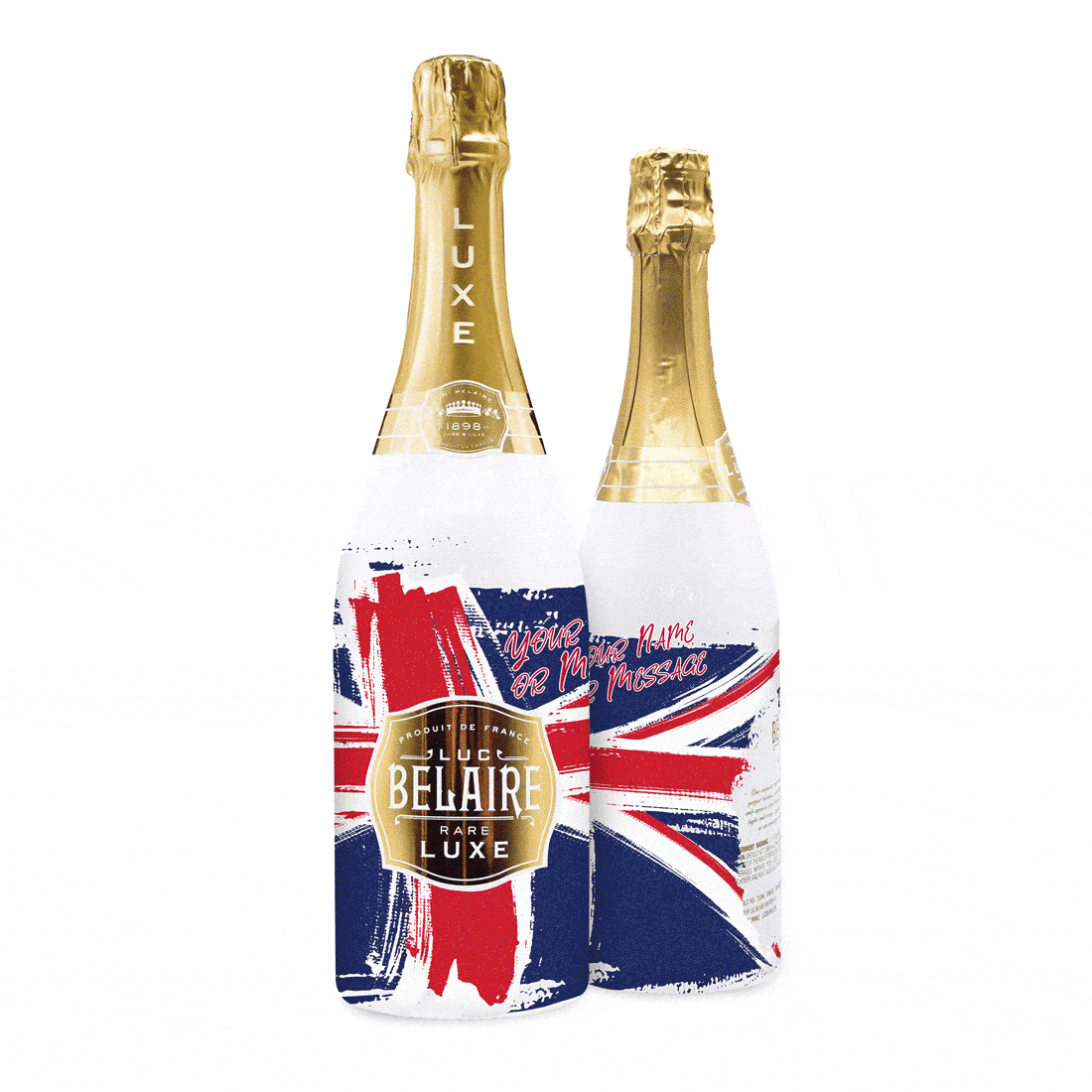 Personalized Champagne Label, Belaire Champagne, Birthday