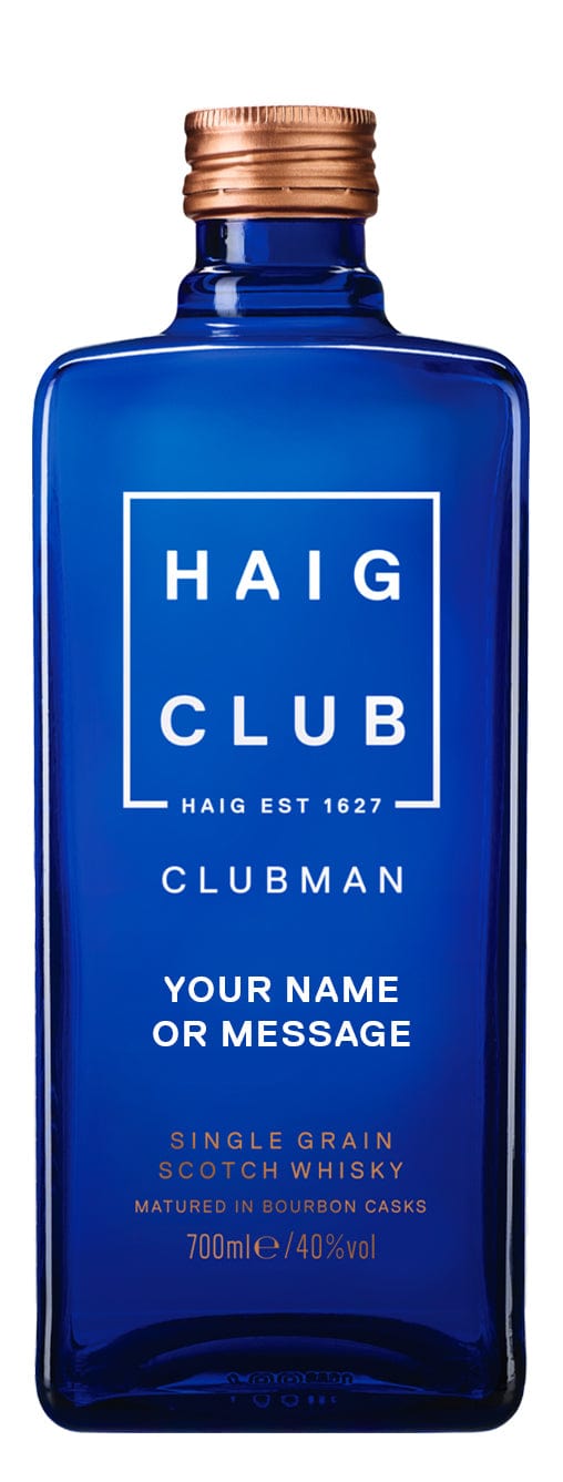 Signature - Whisky Personalised Haig Club Clubman bottle HAIG CLUB