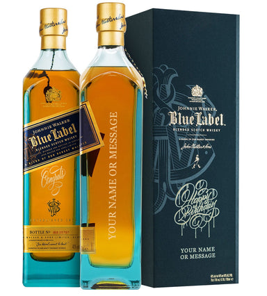 Signature - Whisky Personalised Johnnie Walker Blue Label Michael Moodie JOHNNIE WALKER